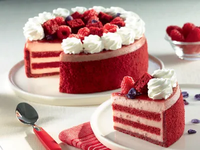 Tegral Satin Creme Cake Red Velvet