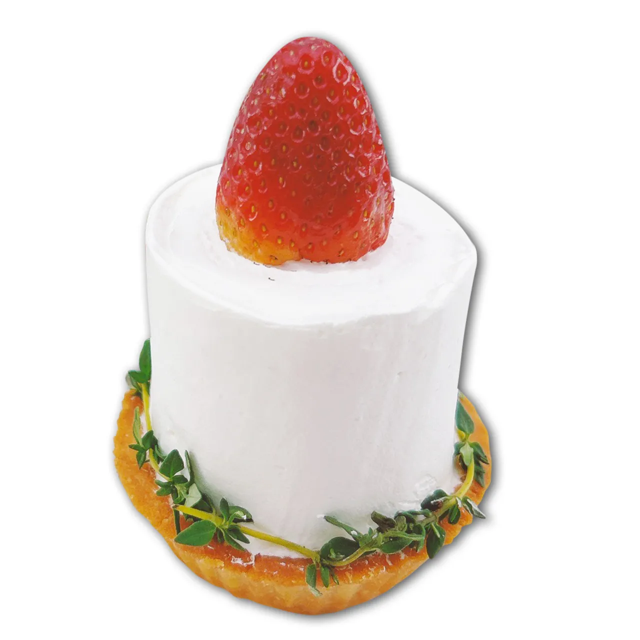 Christmas Candle Roll Cake - Puratos